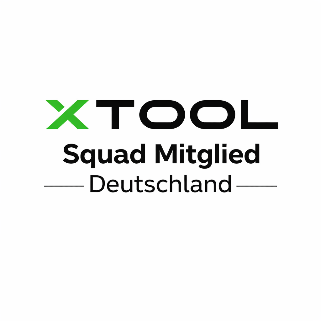 Hinweis xTool® ist eine eingetragene Marke des jeweiligen Unternehmens. Es besteht keinerlei Kooperation, Partnerschaft oder Sponsoring zwischen JLM Gravur und xTool®. Ich bin Mitglied im xTool Squad Team Deutschland. Bei Fragen rund um die Geräte könnt ihr euch gerne bei mir melden.